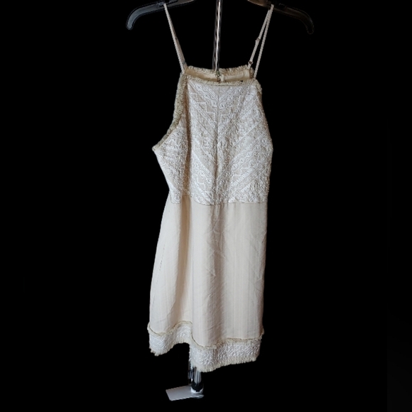 Miss Me Sweet Innocence Dress Cream Dress Large - Picture 14 of 15